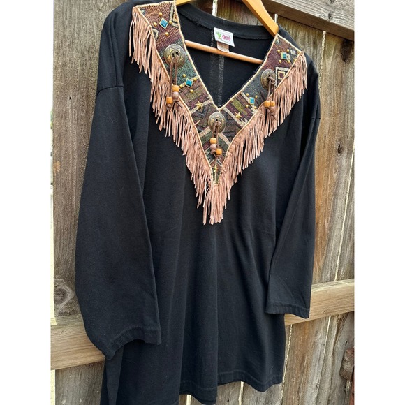 Vintage Womens Westen style Cactus tag one size all fits LARGE - Picture 2 of 6